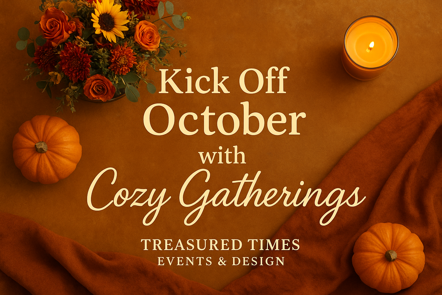 Kick Off October with Cozy Gatherings